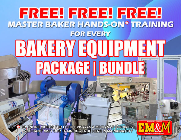 2025 BAKERY EQUIPMENT PACKAGE MAESTRO PANADERO BUNDLES – EM&M