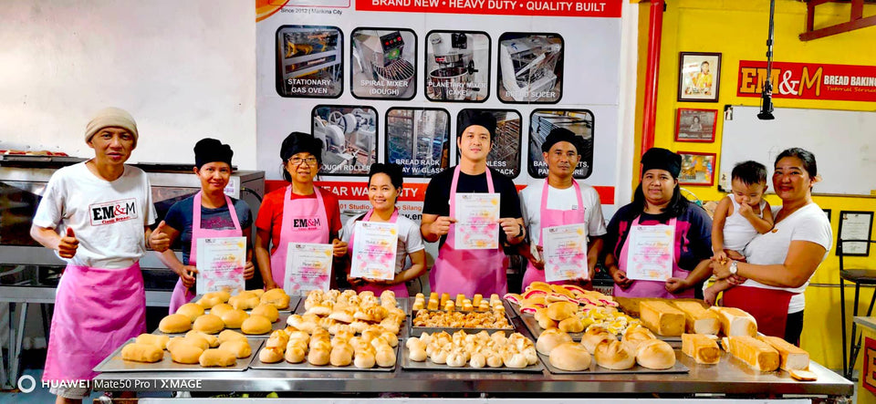 [2025 HANDS ON/CONSULTANCY] BASIC COMMERCIAL BAKERY BREADS + BAKERY OPERATION/MANAGEMENT
