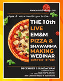 [WEBINAR] Special Short Course: Pizza & Shawarma Making