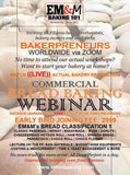 [WEBINAR] BREAD CLASSIFICATION 1: CLASSIC PANDESAL & 14 CLASSIC BASIC COMMERCIAL BREADS + BAKERY MANAGEMENT