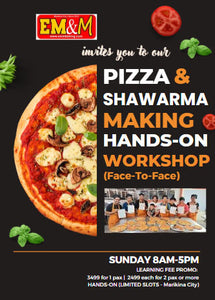 [2025] Special Short Course: Pizza & Shawarma Making Hands-On Workshop