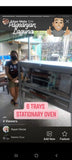 [BRAND NEW] BAKERY STATIONARY GAS-TYPE OVEN ON STOCK WITH WARRANTY
