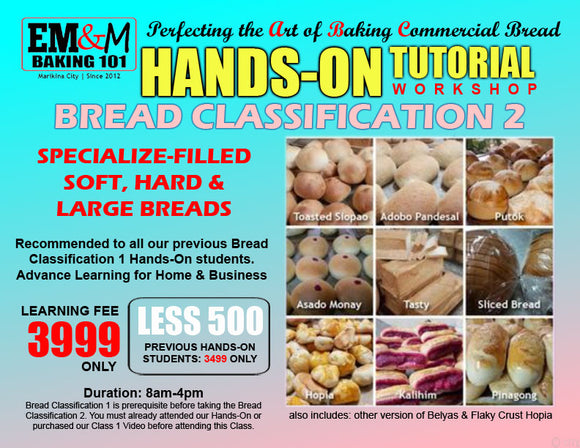 Bread Classification 2: Specialized Fillings and Large Bread
